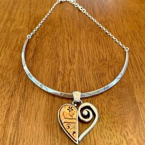 Brighton Necklace with Reversible Pendant